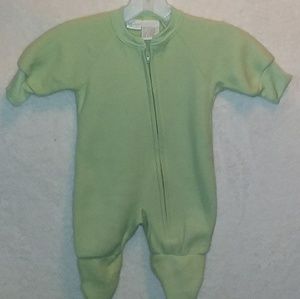 NWOT Peek-a-Babe footie pajamas
